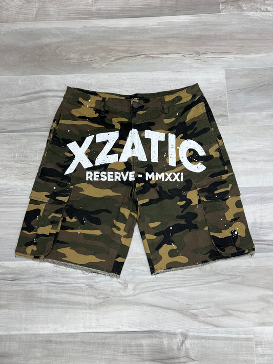 XZATIC RESERVE CAMO SHORTS