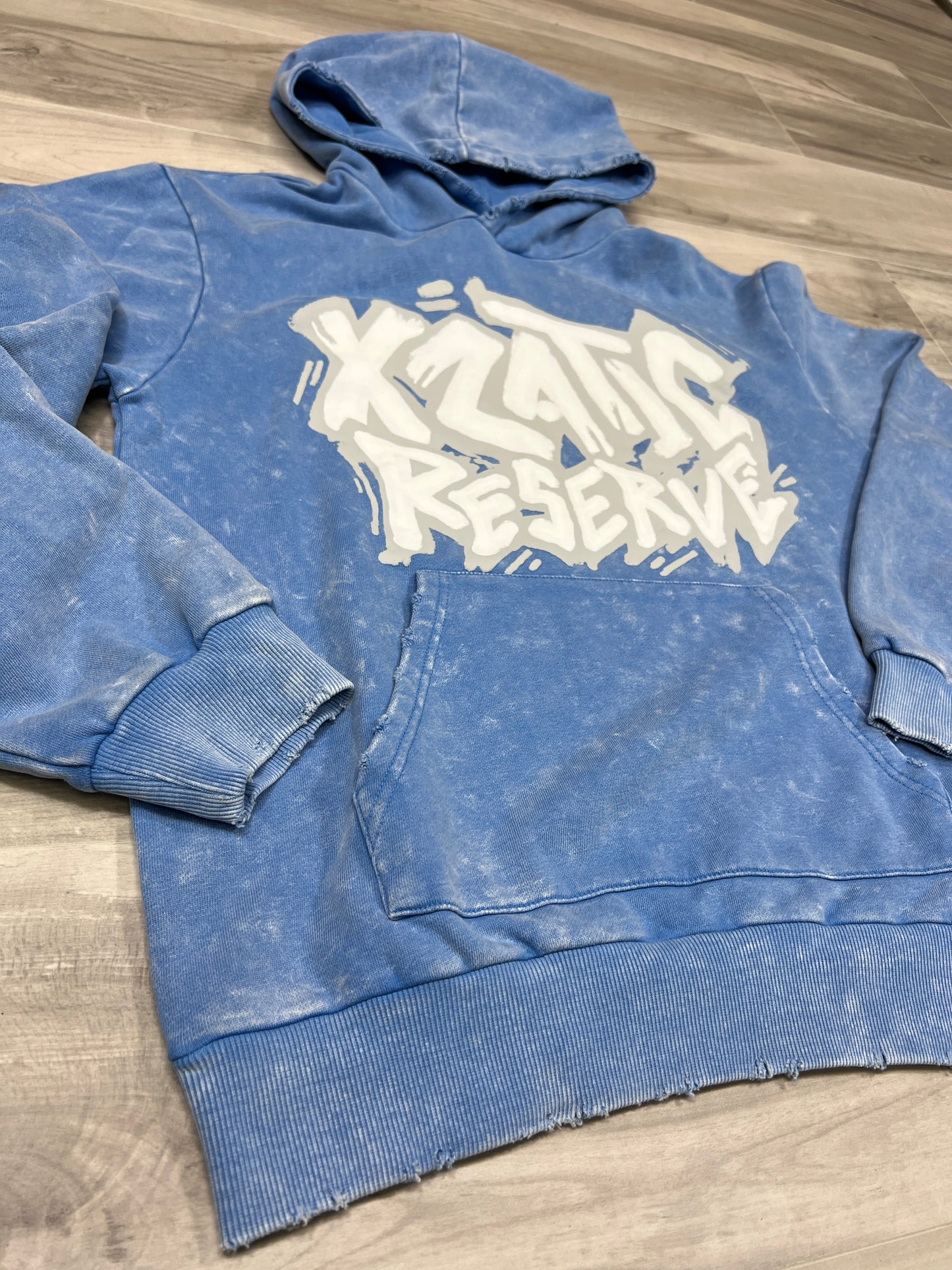 XZATIC RESERVE DISTRESSED HOODIE