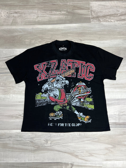 XZATIC CROP FIT GRAPHIC TEES